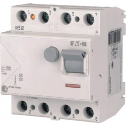 Устройство защитного отключения - УЗО EATON 4P. 63А 30мА тип AC HNC-63/4/003